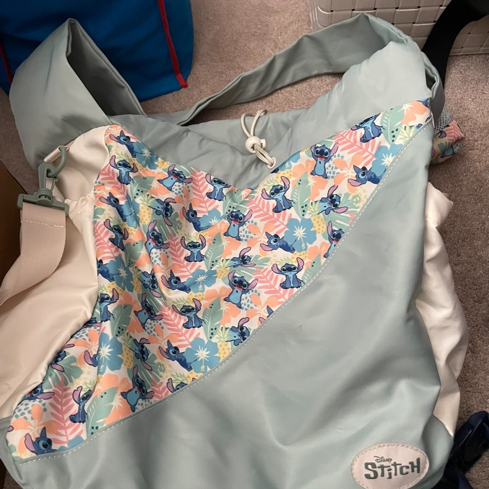 Disney Stitch Patterned Tote Bag